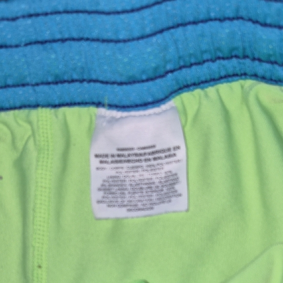 Nike Women's Navy and Light Blue Athletic Shorts - Picture 8 of 9